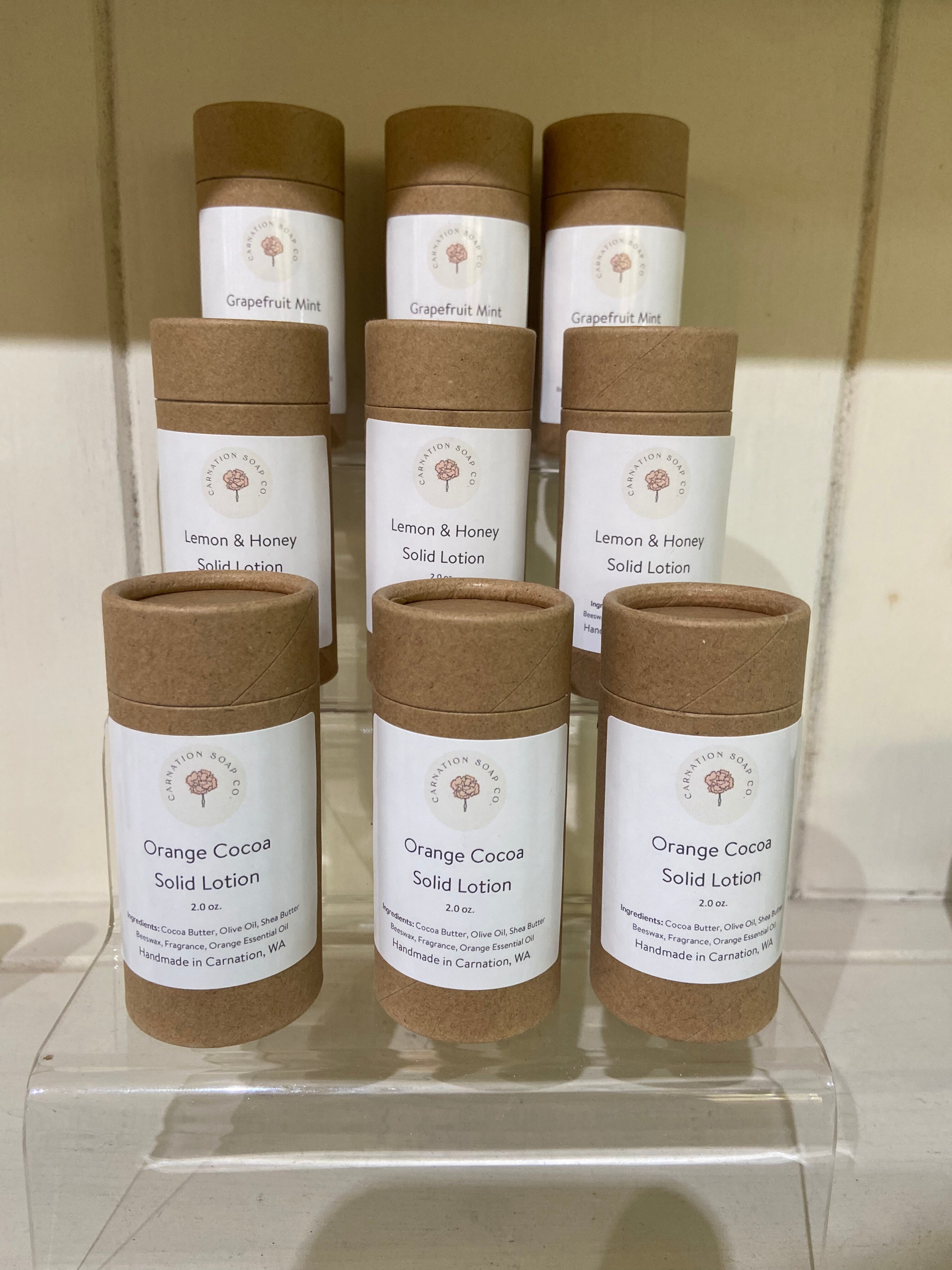 Solid Tube Lotion